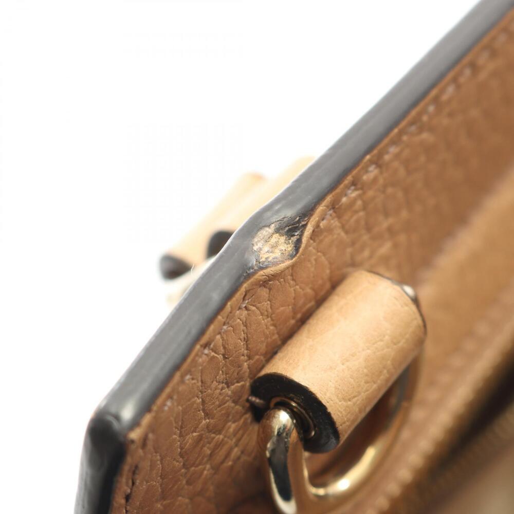 Gucci Soho Interlocking GG Leather Beige Handbag - Picture 5 of 6